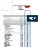 Format Pendataan Posyandu Sasaran Bian PKM Pondok Gede Jatiwaringin