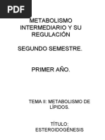 10-Conferencia 10.metabolismo MetabolismoColesterol