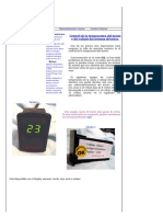 Equipo Control Temperatura Culata - Manuel