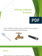 Lesson 3-Identifying A Market Problem