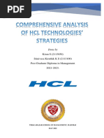 HCL Company Strategy