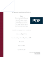 Palma - Priscilla - Grupo - La Importancia de Las Inversiones Financieras