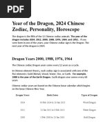 Year of The DbsdbDragon