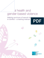 Mental Health and Gender-Based Violence 2016