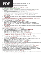 Dl11-Polynomes de Tchebytchevcorrigé