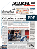 La Stampa 11.08.11