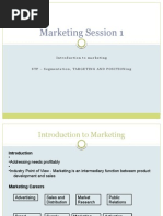 Marketing Session 1