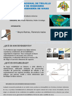 Pernos Helicoidales en Minería