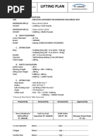 Lifting Plan - Erection Container