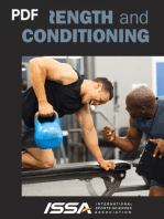 ISSA Strength and Conditioning Performance Psychology Main Course Textbook