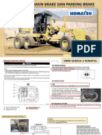 Brake System Unit GD825A-2 Komatsu