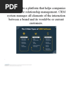 Types of CRM Ism