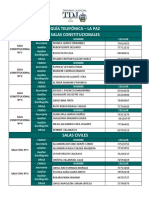Guía Telefónica Juzgados y Salas La Paz 2021
