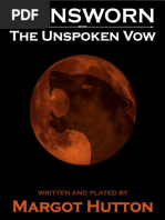 Ironsworn - The Unspoken Vow