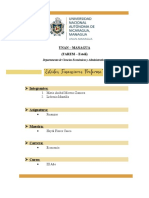 Estados Financieros Proforma