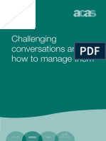 Challenging Conversations and How To Manage Them