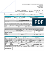 Formato de Investigacion de Accidente de Trabajo - Antony