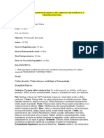 Evolución de Departamento de Cirugía Ortopédica y Traumatología 18.12.21