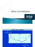 Aforo Con Molinete