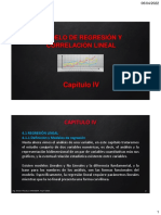 Capitulo 4 - Regresión - Corr Lineal - I - 2022