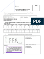 Evaluación Parcial 5to. Mayo