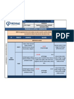 Programa de Limpieza y Desinfeccion