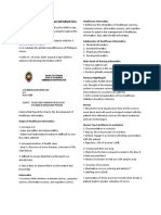 Introduction To Nursing Informatics