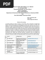 Guidelines For DSC-3 (FA)