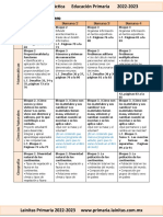 Enero - 5to Grado Dosificación (2022-2023)