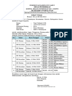 Surat Tugas Pengawas Ujian Sekolah