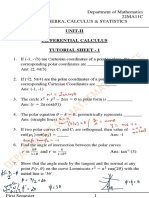 Unit 2 - Tutorial Sheets - Cluster C