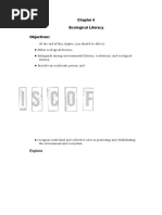 Chapter 6 Ecological Literacy