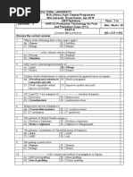 HOR112 Production Technology For Fruit and Plantation Crops (1-1) Mid Term Question