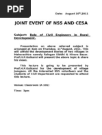 NSS and Cesa Event3