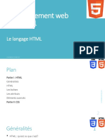 CM 5 Développement Web Chapitres HTML & CSS