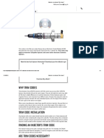 What Are Fuel Injector Trim Codes