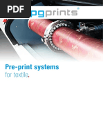 SPGPrints Pre-Print Textile Brochure A4 2019 Digital