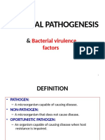 Pathogenesis-Bacterial Virulence Factors