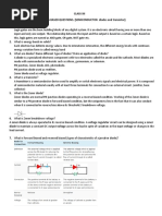 Electronics Viva Based Questions