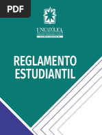 Reglamento Estudiantil Unicatolica v2021