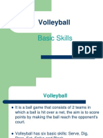 Volleyball: Basic Skills