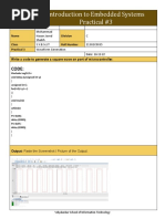 IES Practical 3