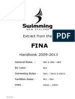 Fina Rules 2009-2013 09.10.09