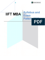 Iift Mba Syllabus and Exam Pattern PDF Bf308a87