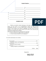 PE Performance Criteria For Judging