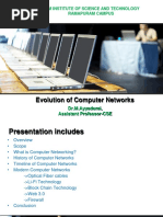 Evolution of Computer Networks