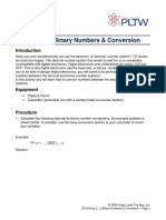 Activity 2.1.2 Binary Numbers & Conversion: Jireh Alberto