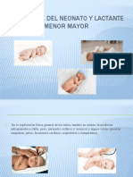 Semiología Del Neonato y Lactante Menor Mayor Nohelia