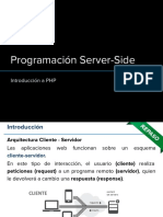 01 Programación Server-Side - Intro PHP