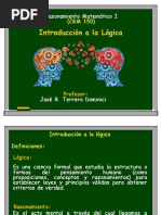 1.1 Introducción A La Lógica. Conceptos Básicos